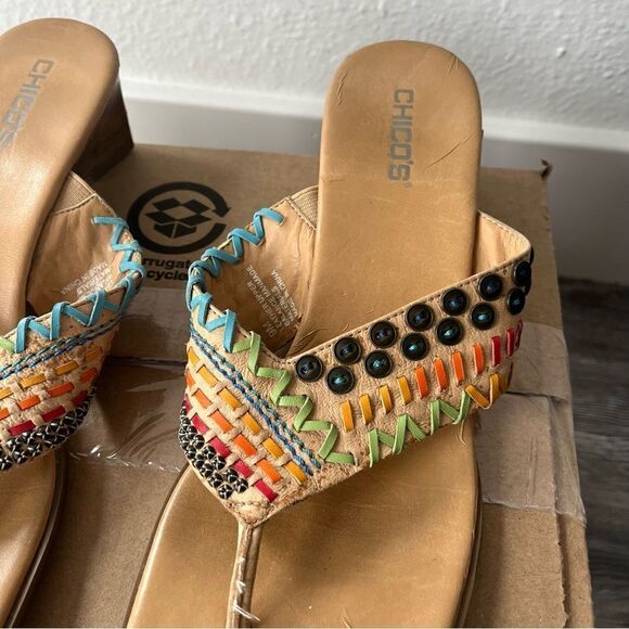 Chicos vintage boho leather sandals - Picture 3 of 12